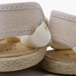 Alpargatas<Pisamonas Alpargata Niña Cintas Crudo