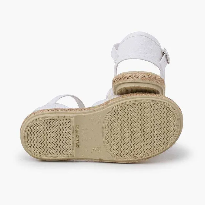 Zapatos Comunión<Pisamonas Alpargata Tira Bordada Hebilla