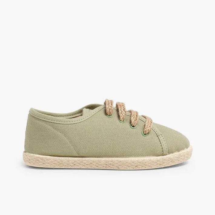Zapatos Blucher<Pisamonas Alpargatas Con Cordones Tipo Zapatillas