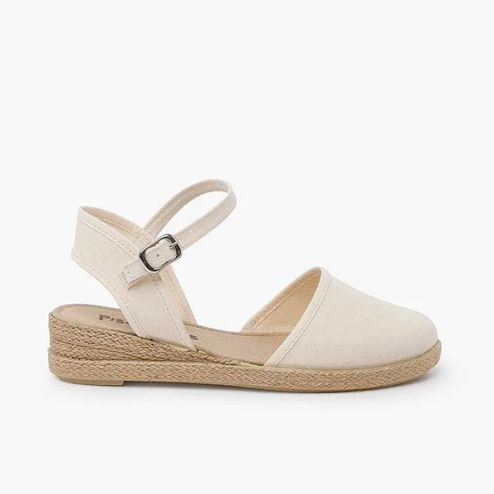 Zapatos Comunión<Pisamonas Alpargatas Cuna Cierre Pulsera Hebilla