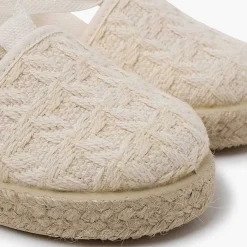 Zapatos Comunión<Pisamonas Alpargatas Efecto Trenzado Cintas
