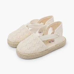 Zapatos Comunión<Pisamonas Alpargatas Efecto Trenzado Cintas