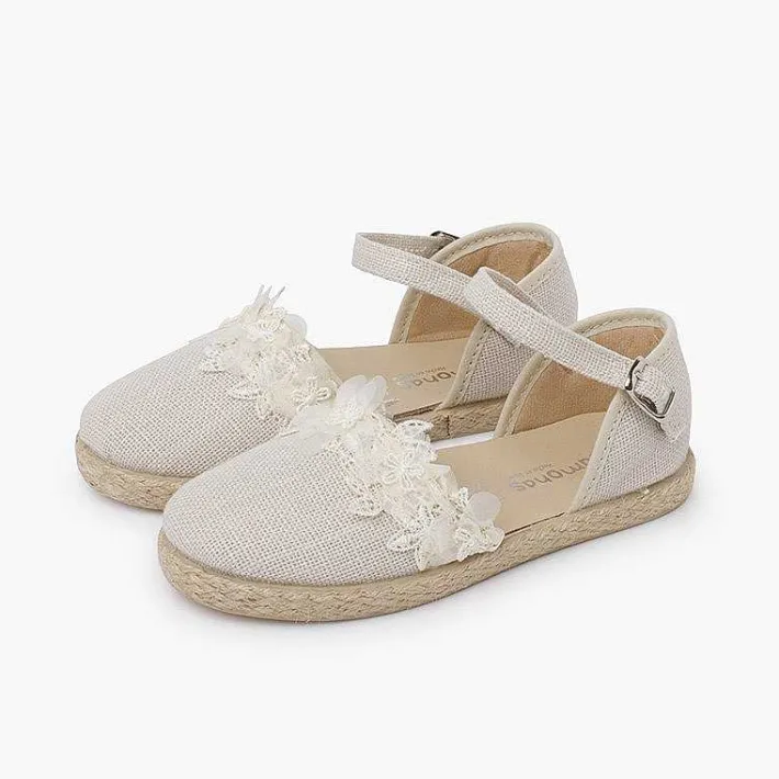Zapatos Comunión<Pisamonas Alpargatas Puntilla Ceremonia