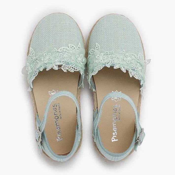 Zapatos Comunión<Pisamonas Alpargatas Puntilla Ceremonia