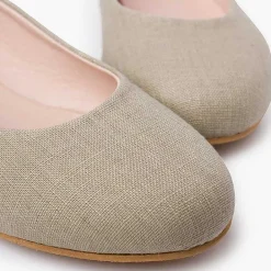Bailarinas<Pisamonas Bailarina De Vestir Lino Niña Y Mujer