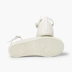 Zapatos Comunión<Pisamonas Bailarina Lino Pulsera Con Flor