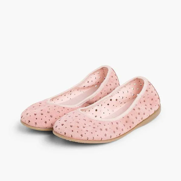 Bailarinas<Pisamonas Bailarina Serraje Elastico Picado Estrellas