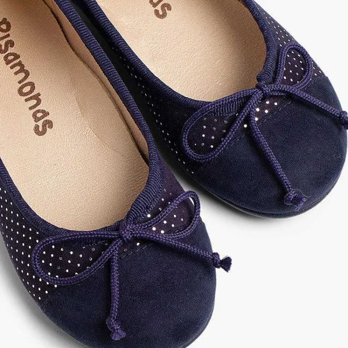 Bailarinas<Pisamonas Bailarinas Combinadas Serratex Y Puntitos Brillantes