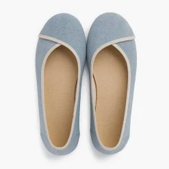 Bailarinas<Pisamonas Bailarinas Eco Lona Reciclada Con Ribete