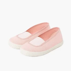 Zapatillas<Pisamonas Bailarinas Elastico Lona Eco Y Suela Tipo Zapatillas