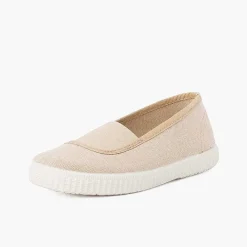 Zapatillas<Pisamonas Bailarinas Elastico Lona Eco Y Suela Tipo Zapatillas