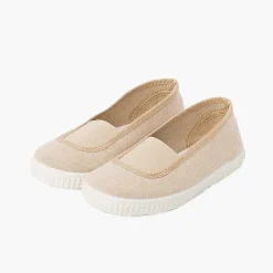 Zapatillas<Pisamonas Bailarinas Elastico Lona Eco Y Suela Tipo Zapatillas