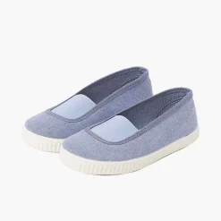 Zapatillas<Pisamonas Bailarinas Elastico Lona Eco Y Suela Tipo Zapatillas
