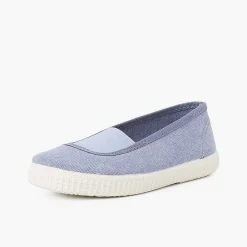 Zapatillas<Pisamonas Bailarinas Elastico Lona Eco Y Suela Tipo Zapatillas