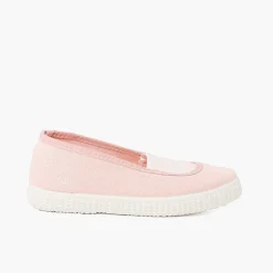 Zapatillas<Pisamonas Bailarinas Elastico Lona Eco Y Suela Tipo Zapatillas