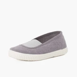 Zapatillas<Pisamonas Bailarinas Elastico Lona Eco Y Suela Tipo Zapatillas