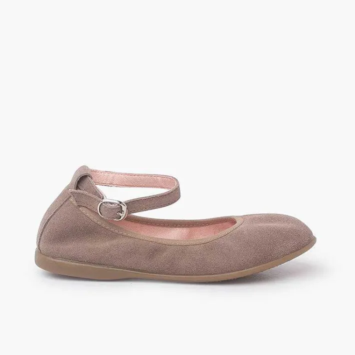 Bailarinas<Pisamonas Bailarinas Flexibles Serraje Con Pulsera