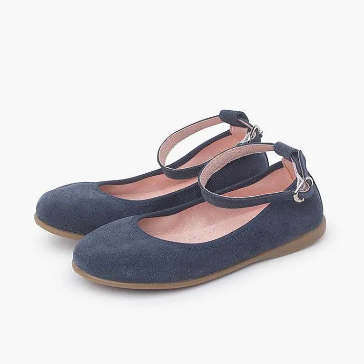 Bailarinas<Pisamonas Bailarinas Flexibles Serraje Con Pulsera