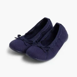 Bailarinas<Pisamonas Bailarinas Niña Elastico Manoletina Tela Lazo