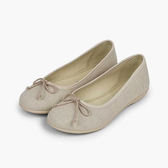 Bailarinas<Pisamonas Bailarinas Niña Lino Comunión
