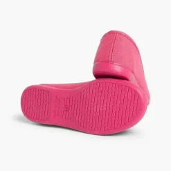 Zapatos Comunión<Pisamonas Bailarinas Niña Lona Cinta Cruzada Tipo Ballet