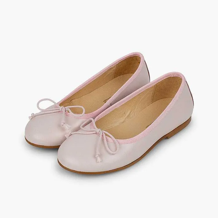 Zapatos Comunión<Pisamonas Bailarinas Niña Piel Manoletinas Comuniónes