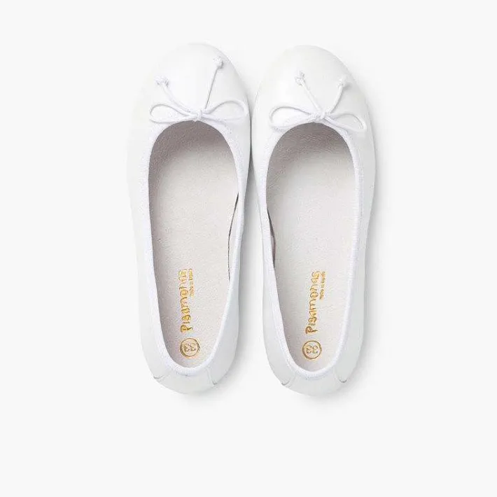 Zapatos Comunión<Pisamonas Bailarinas Niña Piel Manoletinas Comuniónes