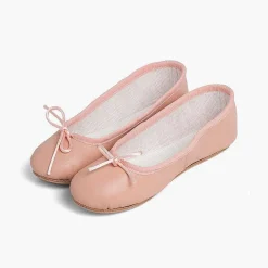 Bailarinas<Pisamonas Bailarinas Niña Y Mujer En Piel Y Suela Cuero