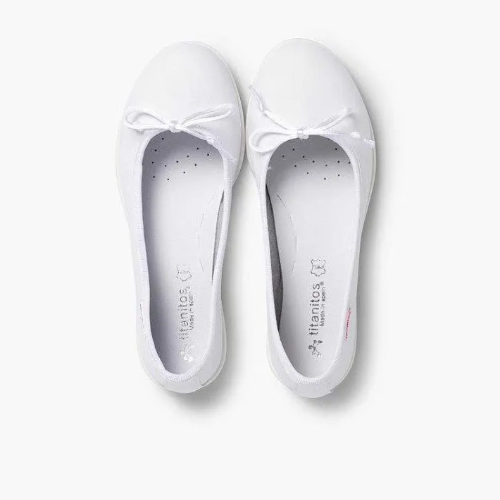 Bailarinas<Pisamonas Bailarinas Niñas Piel Lavable Manoletinas