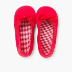 Bailarinas<Pisamonas Bailarinas Primeros Pasos Elastico Lona Lazo