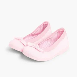 Bailarinas<Pisamonas Bailarinas Primeros Pasos Elastico Lona Lazo