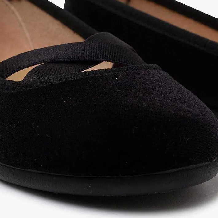 Bailarinas<Pisamonas Bailarinas Terciopelo Tipo Ballet