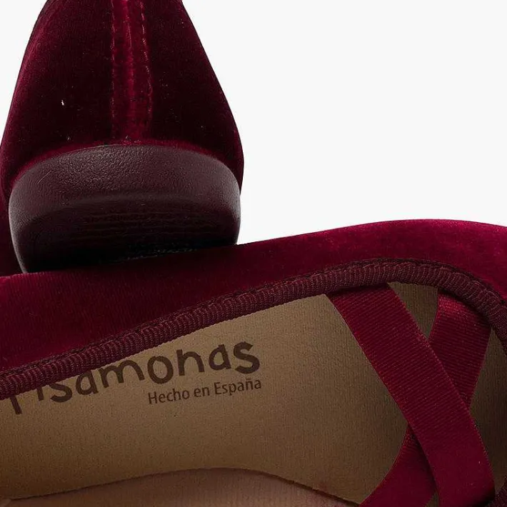 Bailarinas<Pisamonas Bailarinas Terciopelo Tipo Ballet