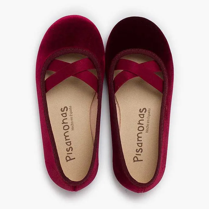 Bailarinas<Pisamonas Bailarinas Terciopelo Tipo Ballet