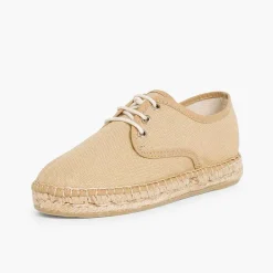 Zapatos Blucher<Pisamonas Blucher De Lona Con Base Alpargata