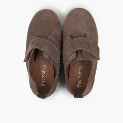 Zapatos Blucher<Pisamonas Blucher De Tira Adherente Casual En Piel De Serraje