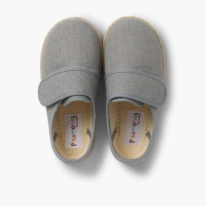 Zapatos Comunión<Pisamonas Blucher Lino Cierre Tira Adherente