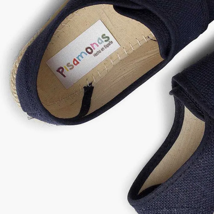 Zapatos Comunión<Pisamonas Blucher Lino Cierre Tira Adherente