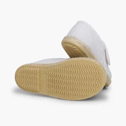 Zapatos Comunión<Pisamonas Blucher Lino Cierre Tira Adherente