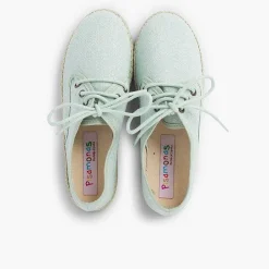 Zapatos Blucher<Pisamonas Blucher Lino Suela Alpargata