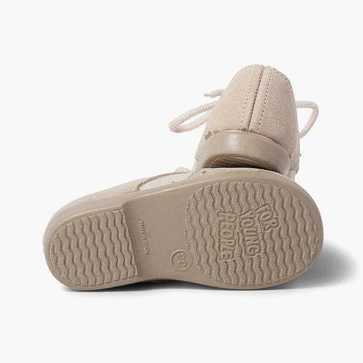 Zapatos Blucher<Pisamonas Blucher Lino Y Serraje Picado Niños
