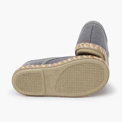 Zapatos Comunión<Pisamonas Blucher Niño Lona Suela Yute Bicolor