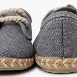 Zapatos Comunión<Pisamonas Blucher Niño Lona Suela Yute Bicolor