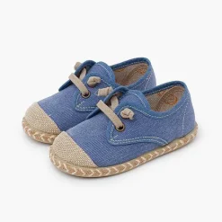 Zapatos Comunión<Pisamonas Blucher Niño Puntera Yute Cordon Elastico