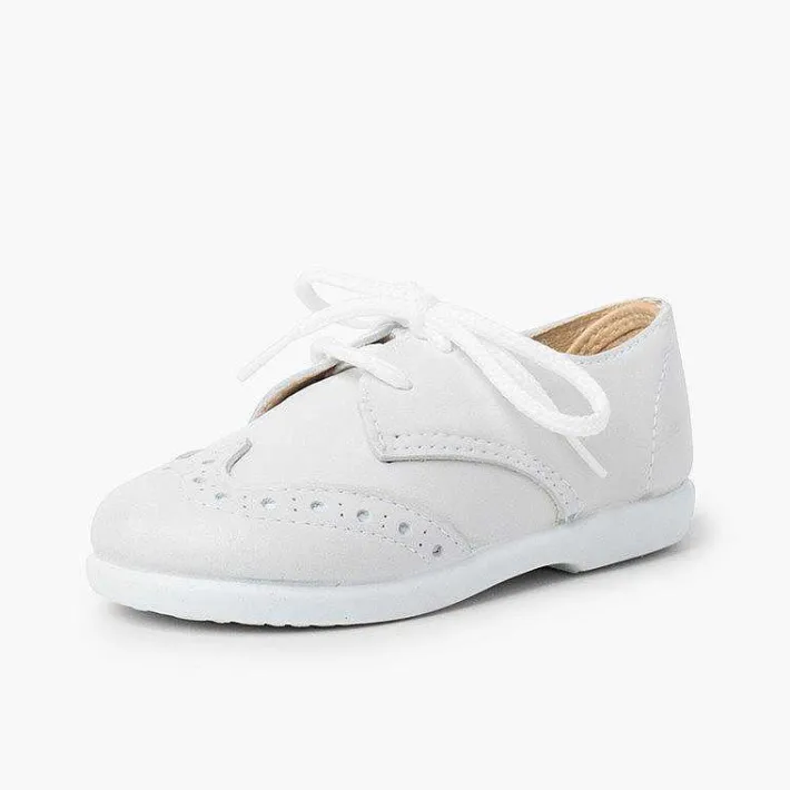 Zapatos Blucher<Pisamonas Blucher Picado Piel Niño