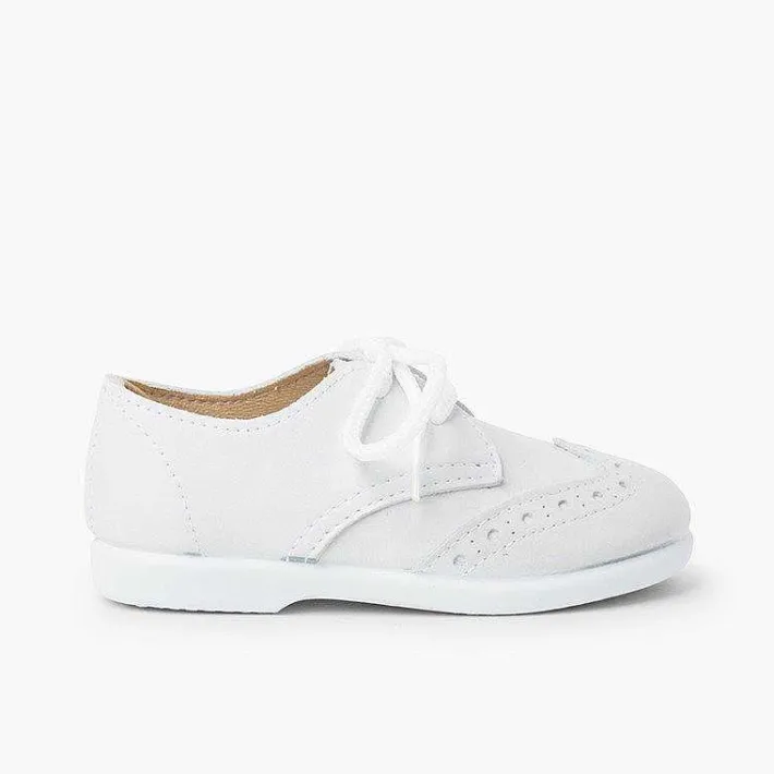 Zapatos Blucher<Pisamonas Blucher Picado Piel Niño