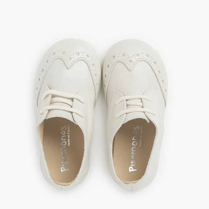 Zapatos Blucher<Pisamonas Blucher Picado Piel Niño