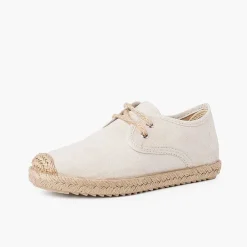 Blucher<Pisamonas Blucher Puntera Y Cordones Yute Efecto Suede