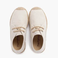 Blucher<Pisamonas Blucher Puntera Y Cordones Yute Efecto Suede