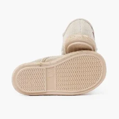 Zapatillas<Pisamonas Bluchers Lino Cordones Y Base Yute